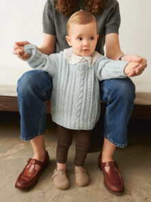 Sandnes Garn Pattern 2505-5 - Caspian Sweater Baby - Full Kit