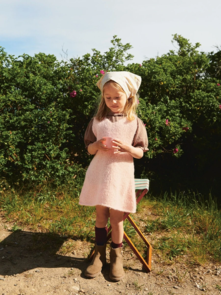 Sandnes Garn Pattern 2506-1 - Meadow Dress Junior - Full Kit