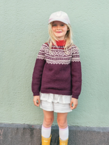 Sandnes Garn Pattern 2509-2 - Marius Sweater Junior - Full Kit