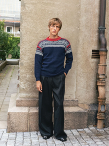 Sandnes Garn Pattern 2510-4 - Marius Mens Sweater - Full Kit