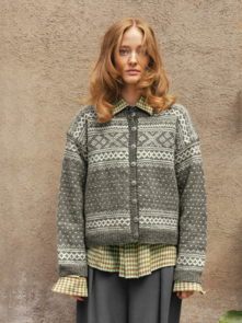 Sandnes Garn Pattern 2510-6 - Setesdal Womens Cardigan - Full Kit