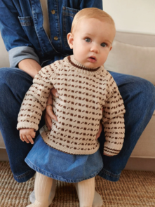 Sandnes Garn Pattern 2512-3 - Islender Baby Sweater - Full Kit