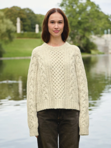 Sandnes Garn Pattern 2513-4 - Wilbur Cable Sweater - Full Kit