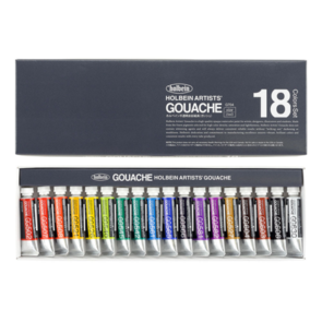 Holbein Artists Gouache 18x5ml Set