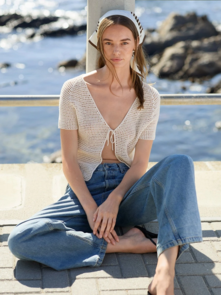 Sandnes Garn Pattern 2604-3 - Ava Blouse - Full Kit