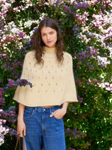 Sandnes Garn Pattern 2606-02 - Elodie Poncho - Full Kit