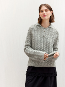 Sandnes Garn Pattern 2606-03 - Amber Sweater - Full Kit