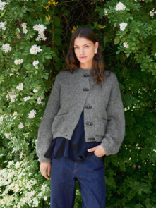 Sandnes Garn Pattern 2606-08 - Bomber Jacket - Full Kit