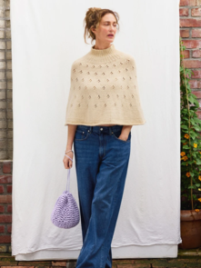 Sandnes Garn Pattern 2606-09 - Petal Bucket Bag - Full Kit