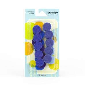 Wonderfil Sue Spargo Pre-Cut Wool Circles 3/4"