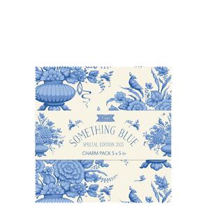 Tilda Something Blue ||  Charm Pack 5" Square (40pcs)