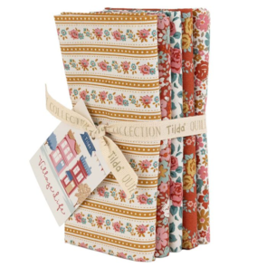 Tilda Village life || FQ Bundle - Rust/Ochre ( 5 pcs)