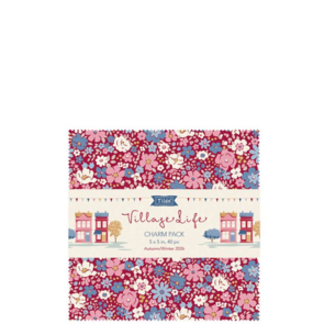 Tilda Village life || Charm Pack 5" Square ( 40 pcs)