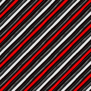 Wilmington Prints Snowy Tidings - Diagonal Stripe - Black
