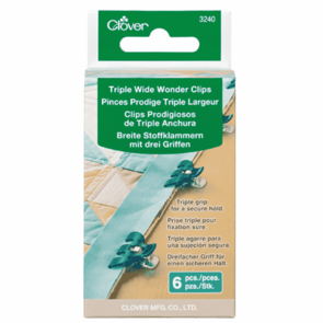 Clover Triple Wide Wonder Clips (6 pcs.)