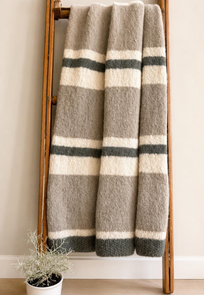 Alpaca Yarns 3312 Halo Colour Block Blanket - Knitting Pattern / Kit