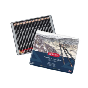 Derwent Tinted Charcoal Tin 24