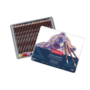 Derwent Coloursoft Pencil Tin 24
