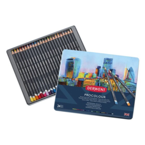 Derwent Procolour Pencil Tin 24