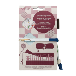Clover Needle & Hook Storage Wrap - Sakura