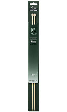 Clover Single Pointed Knitting Needles - 40cm