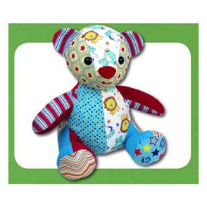 Funky Friends Factory Melody Memory Bear Soft Toy Sewing Pattern