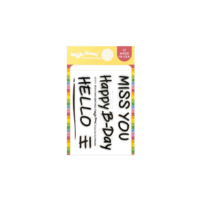 Waffle Flower Beach Days Greetings Stamp Set