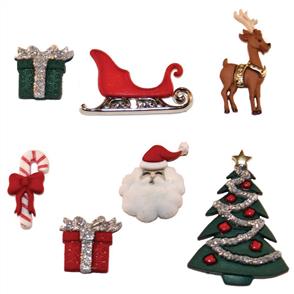 Dress It Up Holiday Embellishments - Christmas Eve