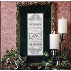 The Sweetheart Tree Cross Stitch Kit - Fanciful Roses Sampler