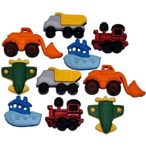 Dress It Up Embellishments - Things That Go Zoom