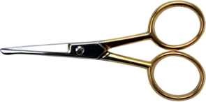 Permin Hardanger Scissors - Gold plated