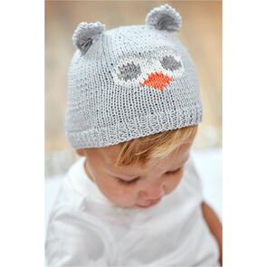 DMC Baby Cotton Owl Hat Pattern / Kit