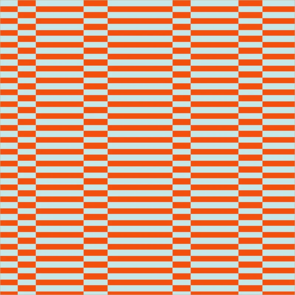 Windham Fabric Annabel's Blenders || Broken Stripe - Orange/Sky
