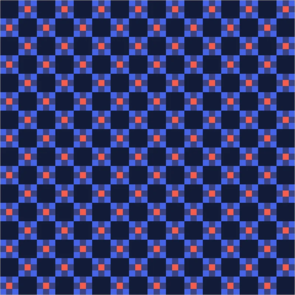 Windham Fabric Annabel's Blenders || Picnic - Deep Blue