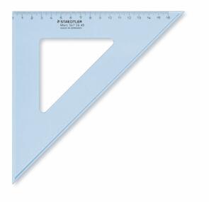 Staedtler Mars Set Square 45˚/45˚ - 26Cm