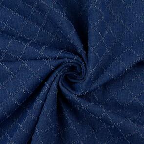Nooteboom Denim Fabric Checks - 320gsm