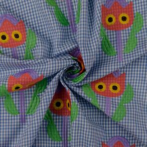 Nooteboom Cotton Poplin Fabric Embroidered - 160gsm