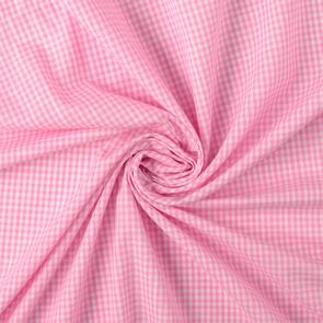 Nooteboom Cotton Poplin Fabric Embroidered Check - 160gsm