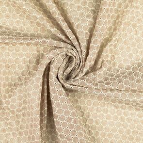 Nooteboom Fabric Embroidered Geometric Pattern - 130gsm
