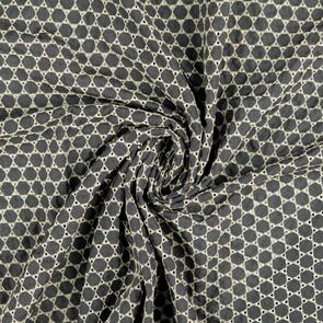 Nooteboom Fabric Embroidered Geometric Pattern - 130gsm