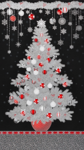 Robert Kaufman Holiday Flourish 15 - Onyx - Panel
