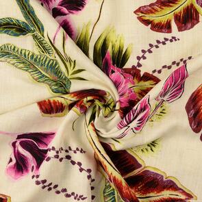 Nooteboom Fabric Digital Printed Palmtrees - 190gsm