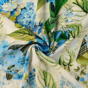 Nooteboom Viscose Poplin Fabric Digital Flowers - 105gsm