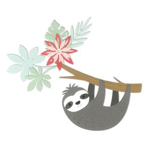 Sizzix Thinlits Die Set 12PK - Sloth