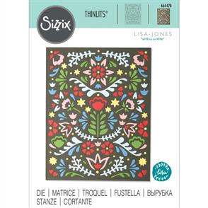 Sizzix Thinlits Die - Folk Mask