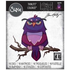 Sizzix Tim Holtz Dies 16Pkg Arthur, Colorize