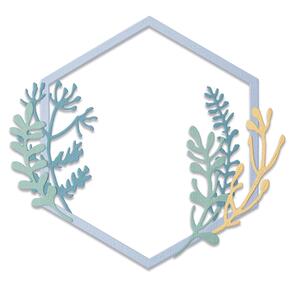 Sizzix Thinlits Die Set 6PK - Botanical Frame
