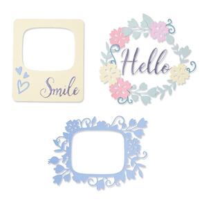 Sizzix Die Set 15PK - Rounded Picture Frames