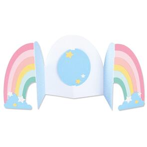 Sizzix Die Set 11PK - Card, Rainbow Fold-a-Long