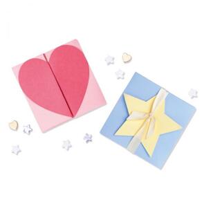 Sizzix Thinlits Die Set 5PK - Box, Heart & Star Card